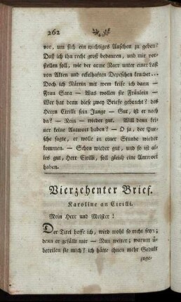 Vierzehenter Brief