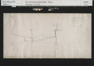 Rothschönberger Stolln zwischen dem Drei-Brüder-Schacht in Herzog-August-Fundgrube und dem Röschen-Schacht in Beschert-Glück-Fundgrube (Zug)