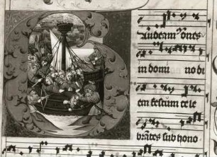 Missale, Initiale Schifffahrt der heiligen Ursula