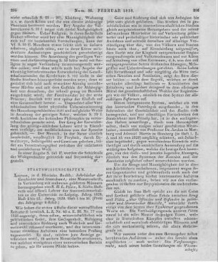 Jahrbücher der Geschichte und Staatskunst. Jg. 1828, H. 5-12. Jg. 1829, H. 1-10. Hrsg. v. K. H. L. Pölitz. Leipzig: Hinrichs 1828-29