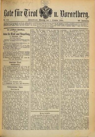 Bote für Tirol und Vorarlberg. 1894,10/12 = Jg. 80