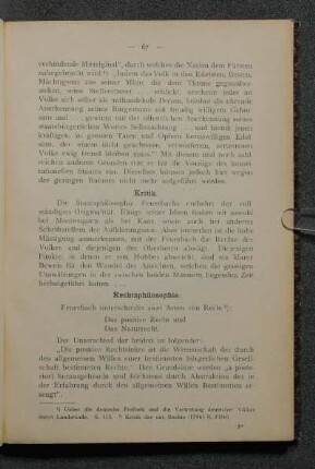 Rechtsphilosophie.