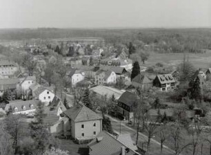 Moritzburg, Blick vom Turm der Kirche Eisenberg nach Nordnordost