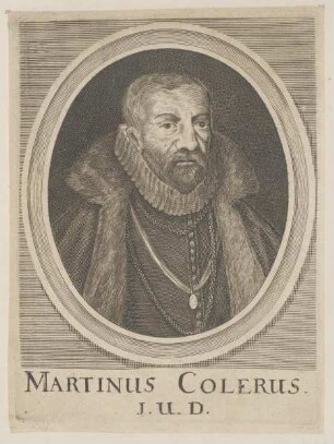 Bildnis des Martinus Colerus