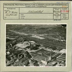 Düsseldorf-Derendorf, Schlachthof