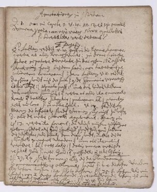 [Theodor Dassovius: Annotationes]