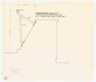 Technische Universität Berlin Elektrotechnische Institute, 2. Bauabschnitt: Detail 1:50