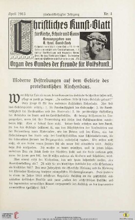 Nr. 4 (April 1913)