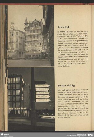 Allzu hell