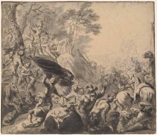 Überfall auf ein Heerlager (Gideons Heer überfällt die Midianiter)