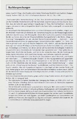 Buchbesprechungen