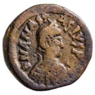Münze, Halbfollis, 512 - 517