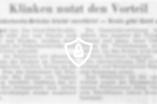 Klinken nutzt [Name maskiert]