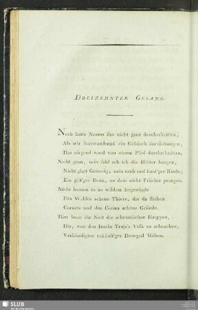 Dreizehnter Gesang