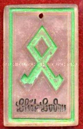 Deutsches Jugendherbergswerk, "Germanische Runen" (Blut - Boden), Reichsstraßensammlung zum Reichswerbe- und Opfertag des RV-DJH Juni 1940