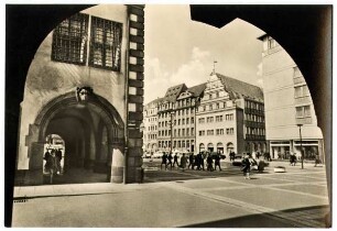 Messestadt Leipzig: Markt, Blick zur Alten Waage