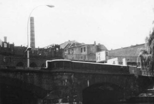 Grenzanlagen auf der Oberbaumbrücke