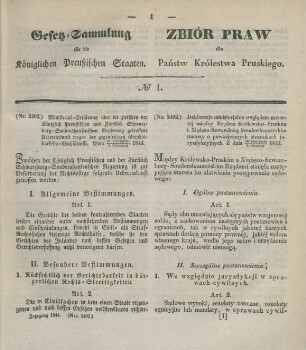 3. Januar-14. Dezember = No. 1-43