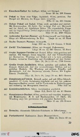 Schmucksachen (Nr. 442-455)