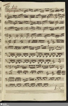 166. Aria: Ah che son fuor di me / Gassmann, F. L.