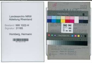Entnazifizierung Hermann Homberg , geb. 25.07.1910 (Bahnpolizist)