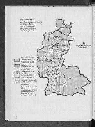 Die Gliedkirchen der Evangelischen Kirche in Deutschland