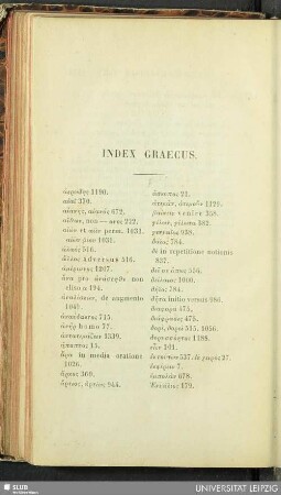 Index Graecus