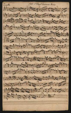 Oboe et Flauto Traverso
