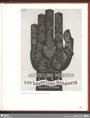 Ausstellung München 1927. Das bayrische Handwerk