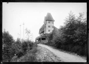 Hohenstein-Ernstthal. Berggasthaus auf dem Pfaffenberg