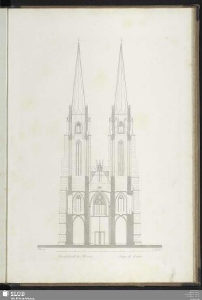 IX. Durchschnitt der Thürme