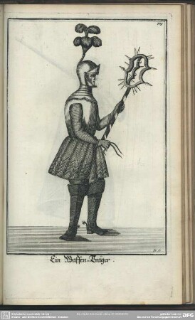 Ein Waffen-Träger