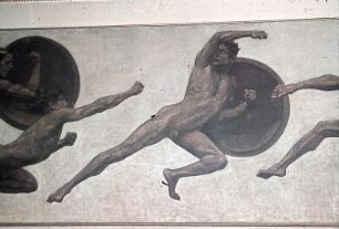 Allegorie auf die Lebenskraft und den Tod der Menschheit