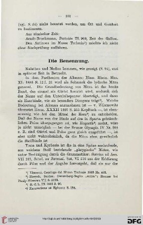 Die Benennung