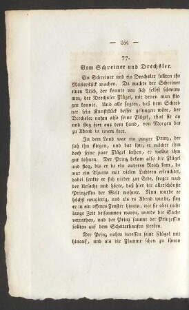 77. Vom Schreiner und Drechsler.