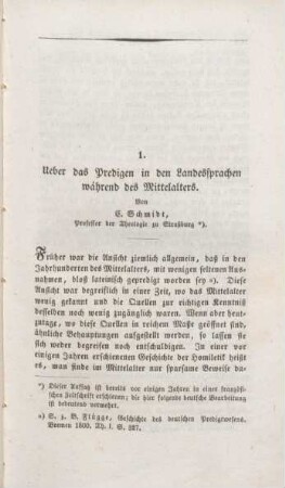 243-296 Ueber das Predigen in den Landessprachen während des Mittelalters