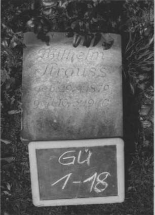 Grabstein GU/1/18