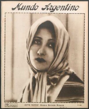 Actrices nacionales que se destacan: María Esther Pomar [Fotografía]