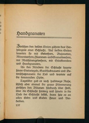 137-145, Handgranaten