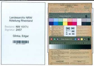 Entnazifizierung Edgar Glinka , geb. 06.07.1917 (Arzt)