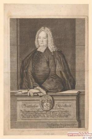 Balthasar Hebenstreit, Chirurg in Nürnberg