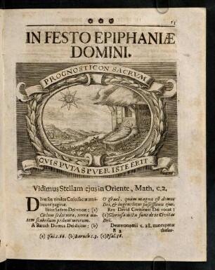 11-22, In Festo Epiphaniae Domini.