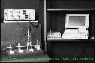 Versuchsapparatur Sensor Array am Institut für Radiochemie (IRCh)