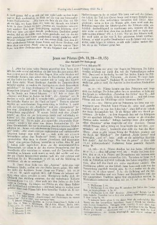 93-102 Jesus vor Pilatus (Joh. 18, 28-19,15)