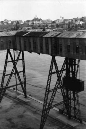 Constanta: Blick vom Getreidespeicher auf die Stadt, von oben