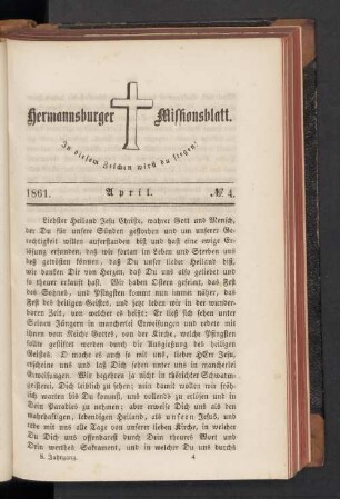 N° 4. April. 1861