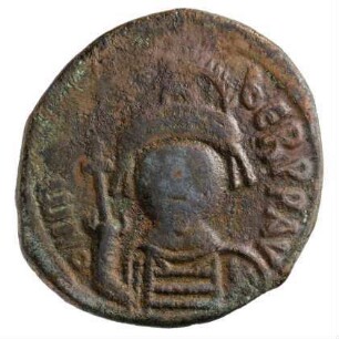 Münze, Follis, 582 - 602