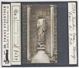 Minden, Dom: Königsfigur an der Nordseite (Stoedtner-Nr. 83079)