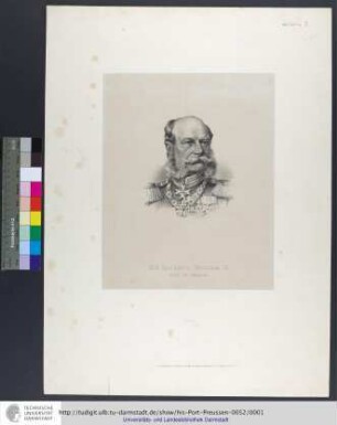 His Majesty William II, King of Prussia