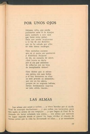 Por unos ojos